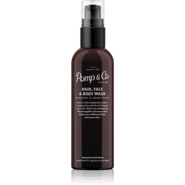 Pomp & Co Hair and Body Wash 2 in 1 gel de dus si sampon 200 ml-Țena