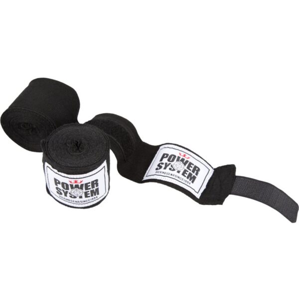 Power System Boxing Wraps bandaje de box culoare Black 1 buc-Țena