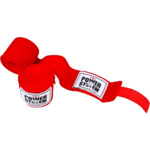 Power System Boxing Wraps bandaje de box culoare Red 1 buc-Țena