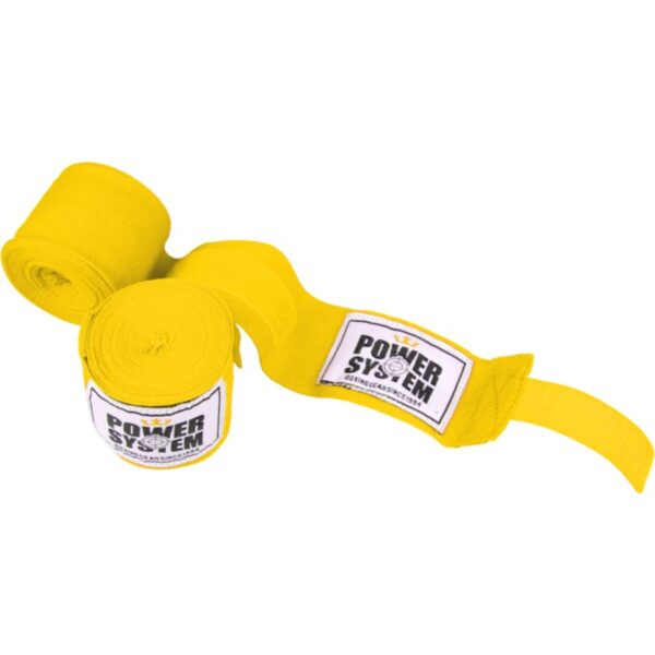 Power System Boxing Wraps bandaje de box culoare Yellow 1 buc-ro