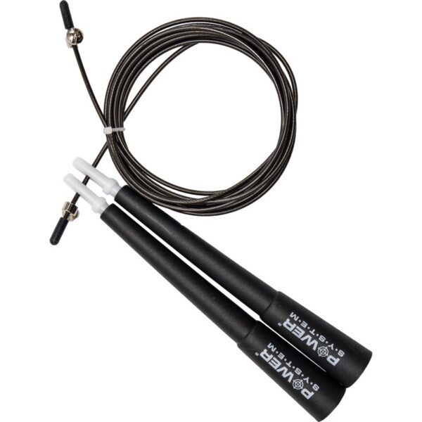 Power System Jump Rope coardă culoare Black 1 buc-ro