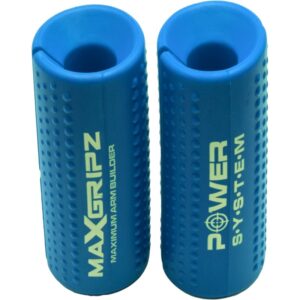 Power System Mx Gripz mânere priză pentru ganteră culoare Blue XL 2 buc-ro