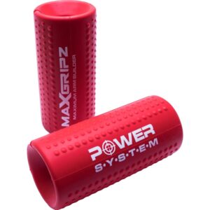 Power System Mx Gripz mânere priză pentru ganteră culoare Red M 2 buc-ro