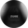 Power System Pro Gymball minge pentru gimnastică medicală culoare Black 65 cm-Țena