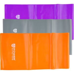 Power System Resistance Band Set bandă elastică pentru antrenament 3 buc-Țena
