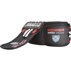 Power System Wrist Wraps bandaj pentru încheieturi culoare Red 2 buc-Țena