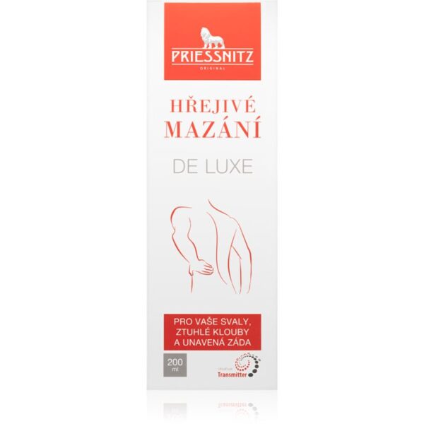 Priessnitz DeLuxe crema pentru masaj cu efect termogen 200 ml-ro