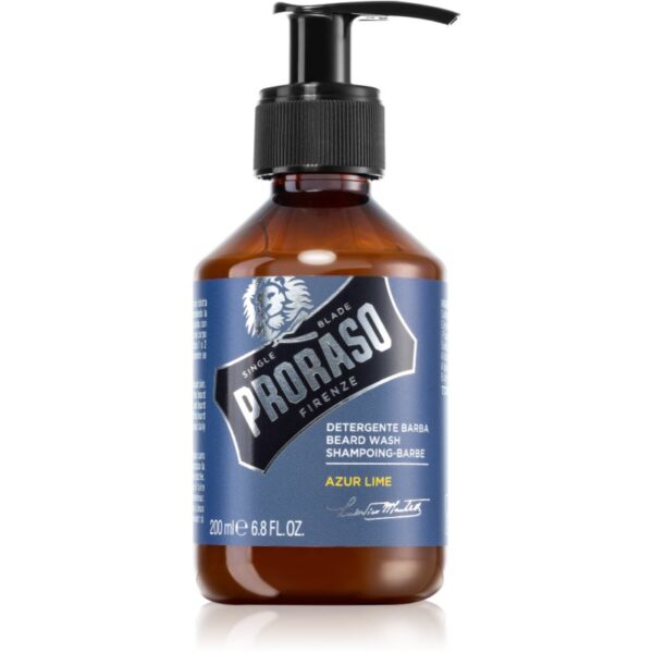 Proraso Azur Lime șampon pentru barbă 200 ml-ro