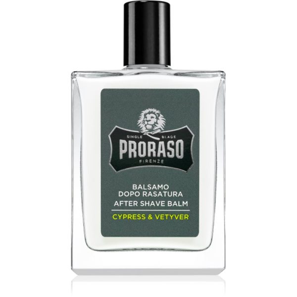 Proraso Cypress & Vetyver balsam hidratant dupa barbierit 100 ml-Țena