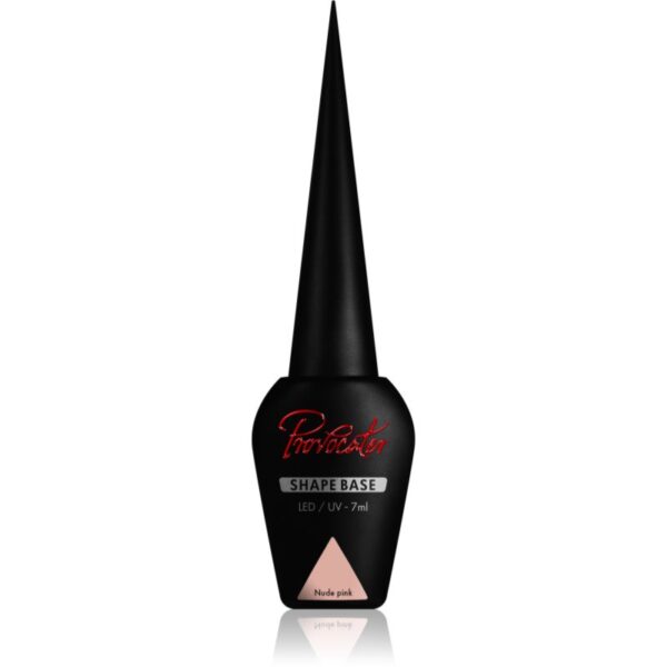 Provocater LED/UV Shape Base baza gel pentru unghii culoare Nude Pink 7 ml-ro