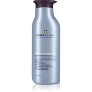 Pureology Strength Cure Blonde sampon violet pentru par blond pentru femei 266 ml-Țena