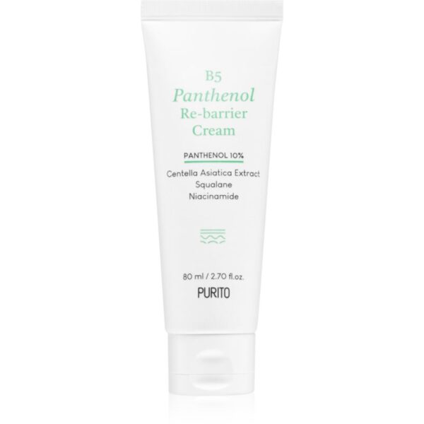 Purito B5 Panthenol Re-barrier Cream crema puternic hidratanta cu efect calmant 80 ml-ro