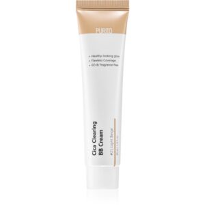 Purito Cica Clearing crema BB cu filtru UVA si UVB culoare 21 Light Beige 30 ml-Țena