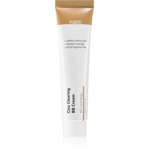 Purito Cica Clearing crema BB cu filtru UVA si UVB culoare 27 Sand Beige 30 ml-Țena