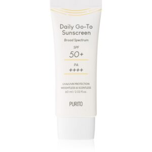 Purito Daily Go-To Sunscreen crema fata iluminatoare de protectie SPF 50+ 60 ml-ro