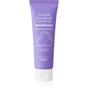 Purito Dermide Cica Barrier crema hidratanta de noapte cu ceramide 80 ml-Țena