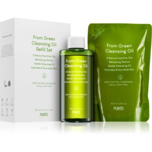 Purito From Green Ulei pentru curatarea tenului + refill 2x200 ml-ro