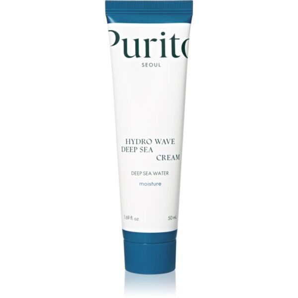 Purito Hydro Wave Deep Sea Cream crema de fata hidratanta cu efect antirid 50 ml-Țena