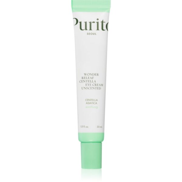 Purito Wonder Releaf Centella Eye Cream Unscented cremă ușoară pentru zona ochilor împotriva ridurilor și a cearcănelor întunecate 30 ml-ro
