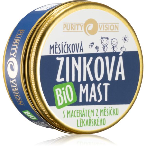Purity Vision BIO Marigold unguent de gălbenele și zinc 70 ml-Țena