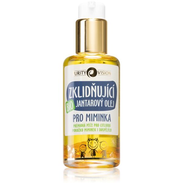 Purity Vision BIO ulei de chihlimbar pentru nou-nascuti si copii 95 ml-Țena