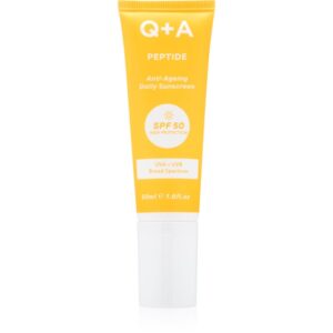 Q+A Peptide crema protectoare pentru fata SPF 50 50 ml-Țena