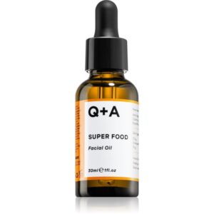 Q+A Super Food Ulei facial antioxidant pentru zi și noapte 30 ml-Țena