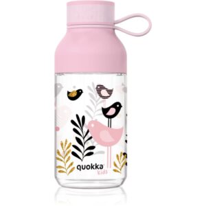 Quokka Ice Kids biberon cu dispozitiv de prindere Birds 430 ml-Țena