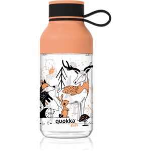 Quokka Ice Kids biberon cu dispozitiv de prindere In the Woods 430 ml-Țena