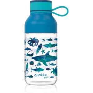 Quokka Ice Kids biberon cu dispozitiv de prindere Sea Animals 430 ml-Țena
