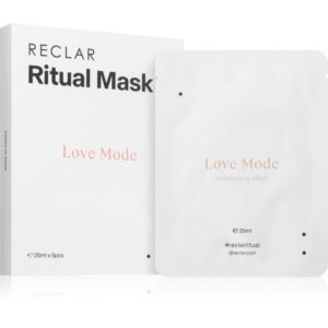 RECLAR Ritual Mask Love Mode mască textilă facială de unică folosință pentru toate tipurile de ten 5 buc-ro