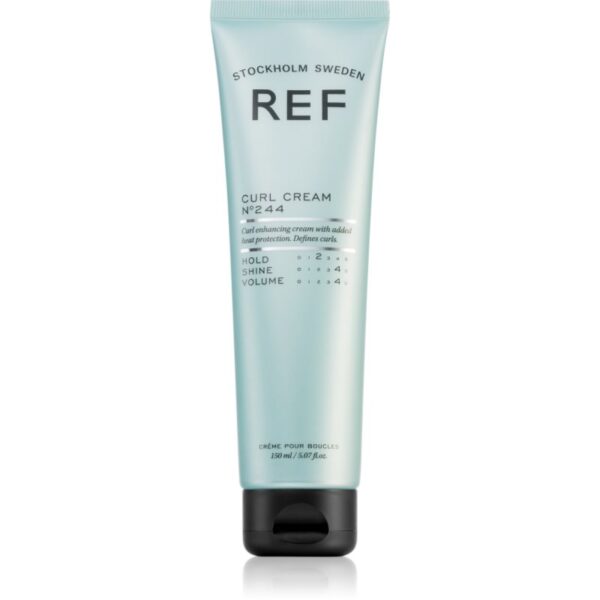 REF Curl Cream N°244 crema pentru definire pentru păr creț 150 ml-ro