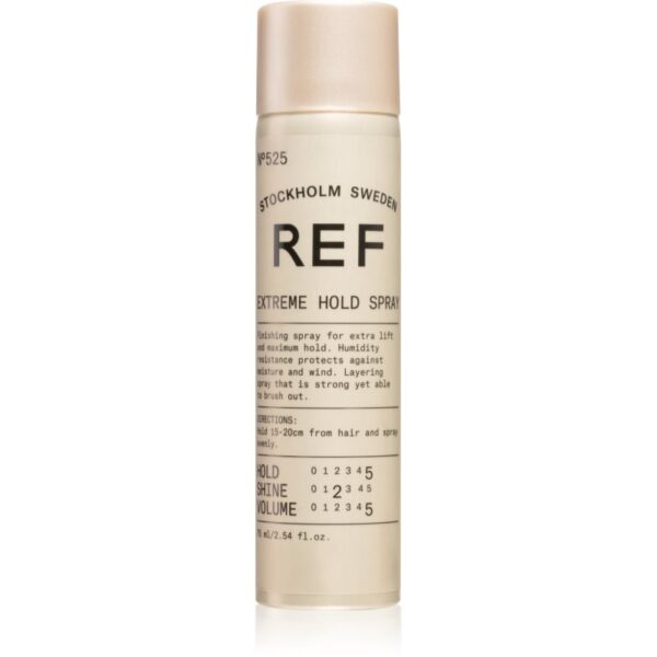 REF Extreme Hold Spray N°525 spray pentru păr cu fixare foarte puternica 75 ml-ro