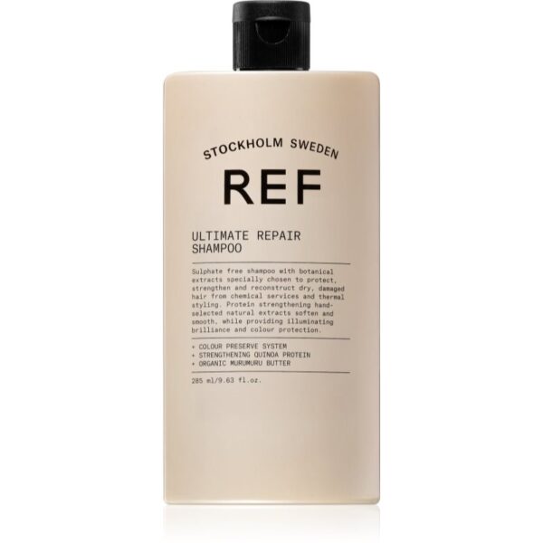 REF Ultimate Repair Shampoo șampon pentru păr tratat chimic sub stres mecanic 285 ml-ro