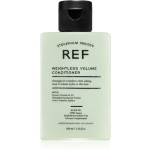 REF Weightless Volume Conditioner Balsam pentru par fin si moale. volum de la radacini 100 ml-Țena