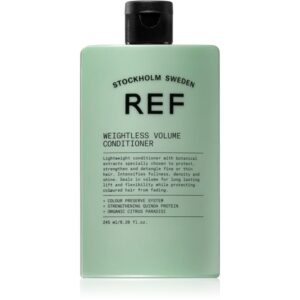 REF Weightless Volume Conditioner Balsam pentru par fin si moale. volum de la radacini 245 ml-ro
