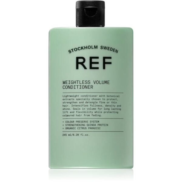 REF Weightless Volume Conditioner Balsam pentru par fin si moale. volum de la radacini 245 ml-ro