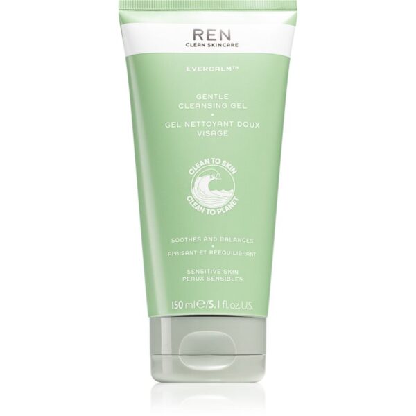 REN Evercalm Gentle Cleansing Gel gel de curățare blând pentru piele sensibila si iritabila 150 ml-ro