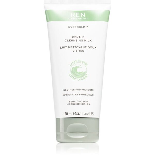 REN Evercalm Gentle Cleansing Milk lapte demachiant delicat cu efect de hidratare pentru piele sensibila 150 ml-ro