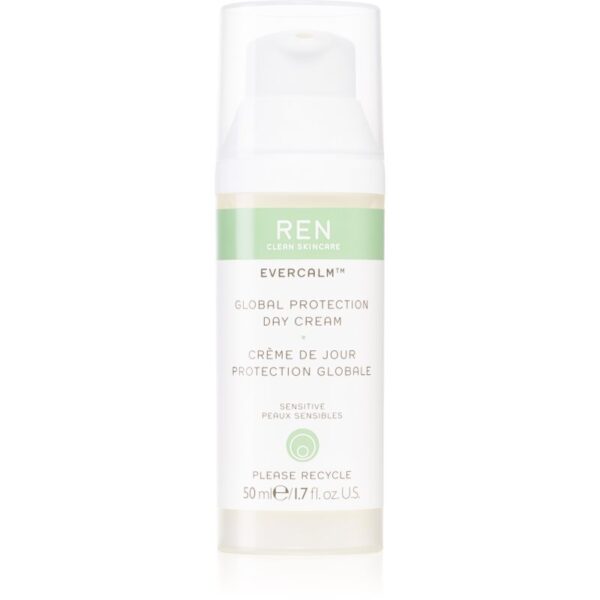 REN Evercalm Global Protection protectie regeneratoare hidratanta pentru piele sensibilă 50 ml-Țena