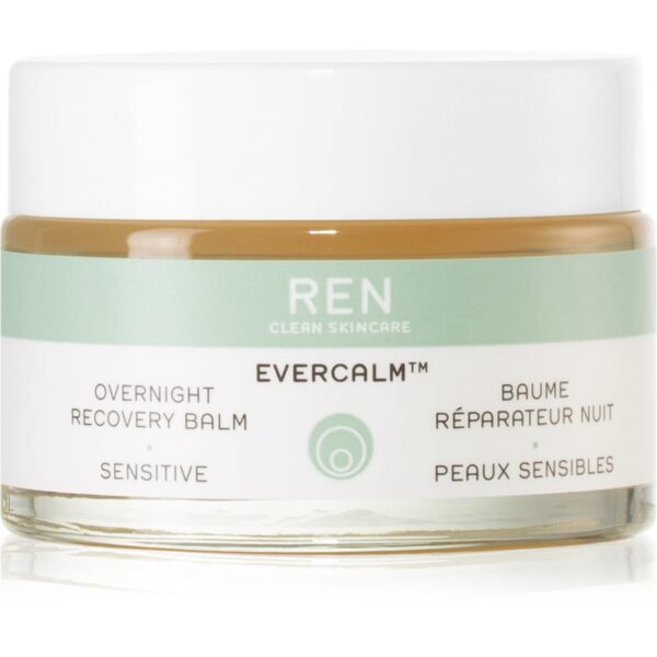 REN Evercalm Overnight Recovery Balm Balsam de noapte reparator pentru piele sensibilă 30 ml-ro