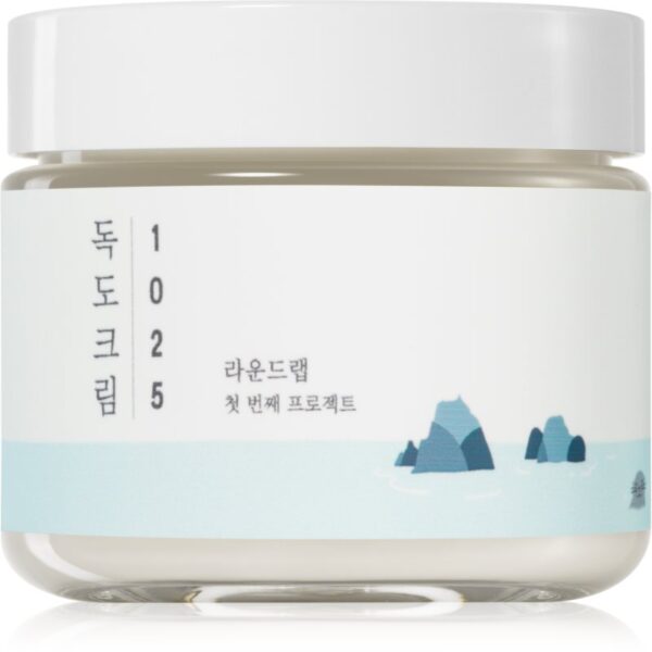 ROUND LAB 1025 Dokdo Cream crema regeneratoare si hidratanta pentru piele uscata spre sensibila 80 ml-ro
