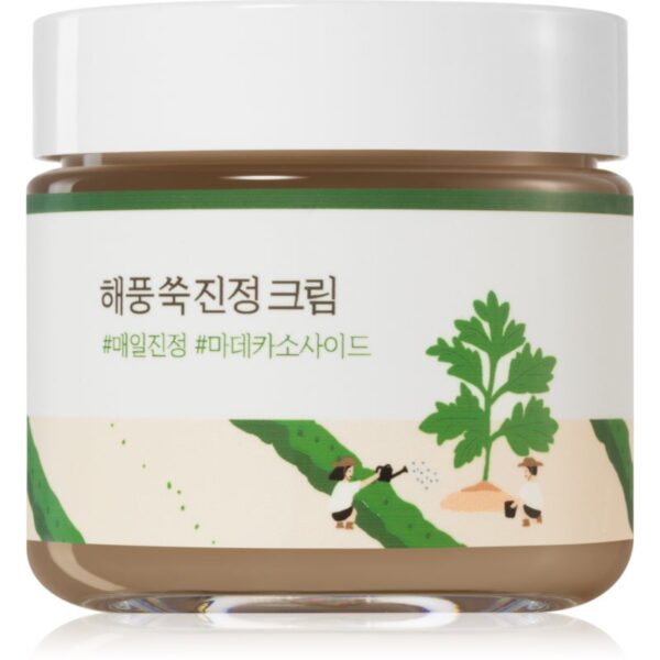 ROUND LAB Mugwort Calming Cream emulsie intens hidratantă pentru netezirea pielii 80 ml-ro