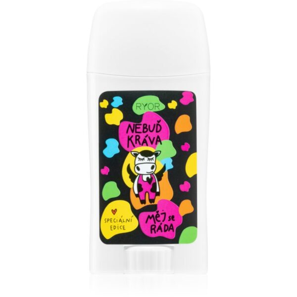 RYOR PuraVida Nebuď KRÁVA deodorant crema pentru femei 50 ml-ro