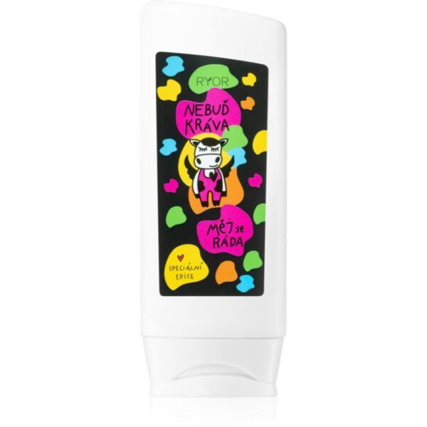 RYOR PuraVida Nebuď KRÁVA gel cu menta relaxant cu efect racoritor 200 ml-ro