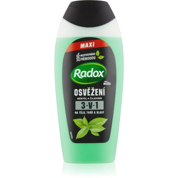 Radox Refreshment gel de dus revigorant pentru barbati 400 ml-ro
