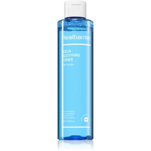 Real Barrier Aqua Soothing Toner tonic hidratant pentru netezirea pielii 200 ml-ro
