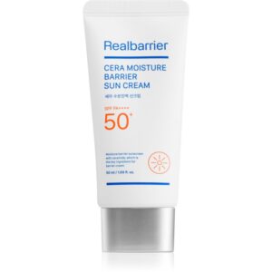 Real Barrier Cera Moisture Barrier Sun Cream cremă protectoare și regeneratoare SPF 50+ 50 ml-Țena