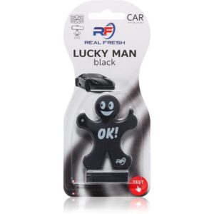 Real Fresh Lucky Man Black parfum pentru masina 1 buc-ro