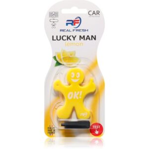 Real Fresh Lucky Man Lemon parfum pentru masina 1 buc-ro